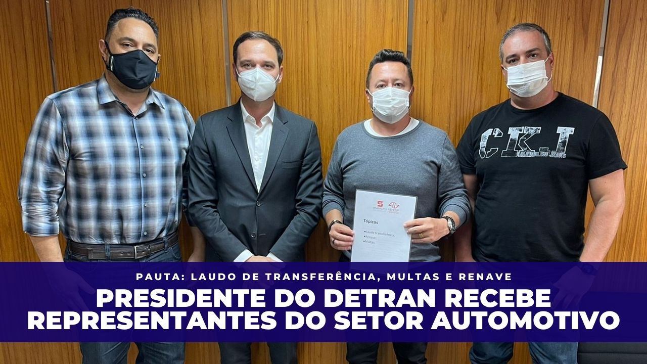 44 PRESIDENTE DO DETRAN RECEBE REPRESENTANTES DO SETOR AUTOMOTIVO