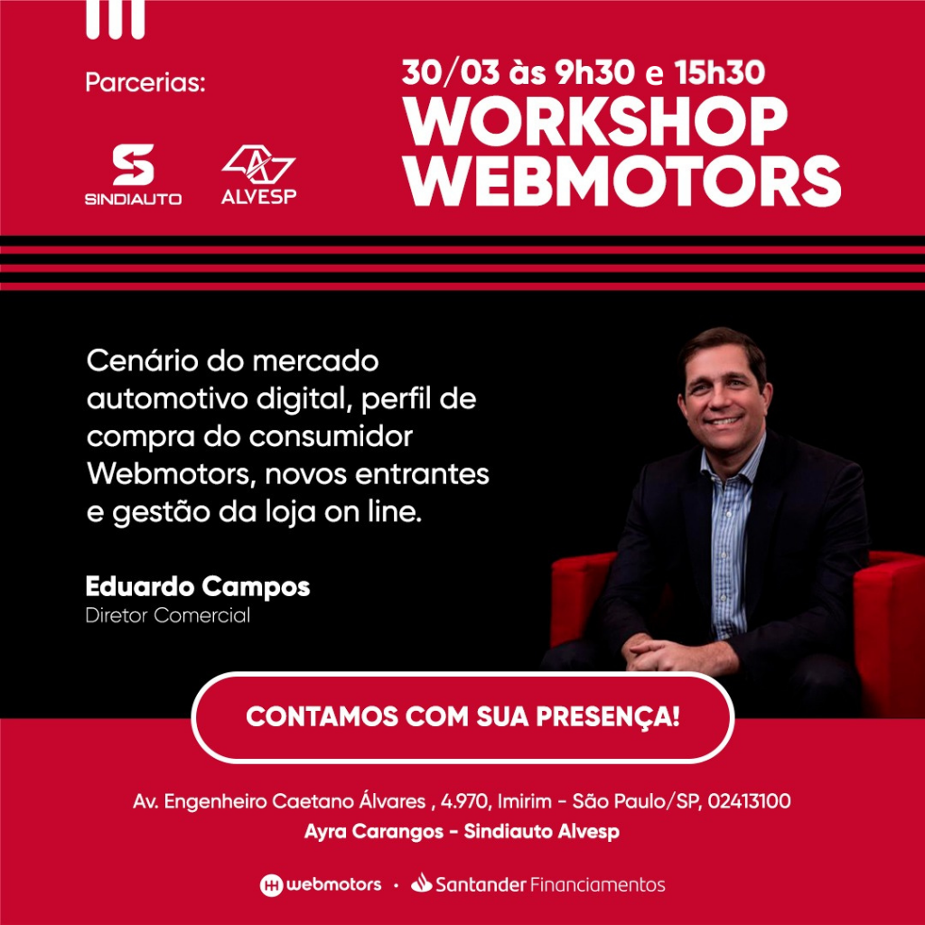 workshop webmotors 2 horarios