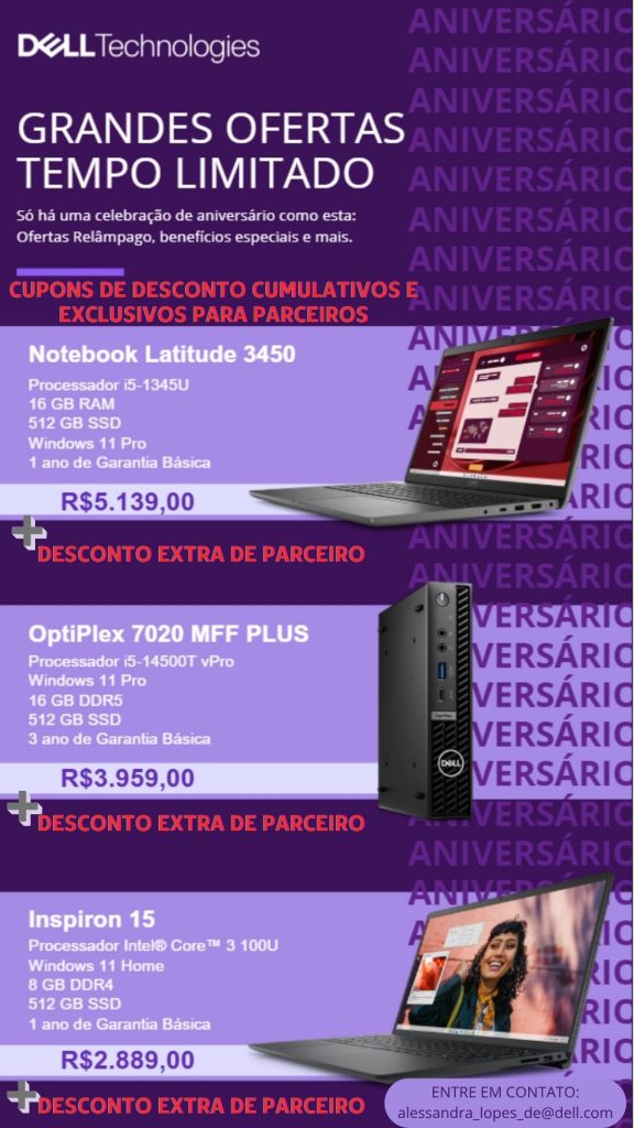 campanha niver dell